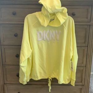 DKNY Sport Yellow hoodie
